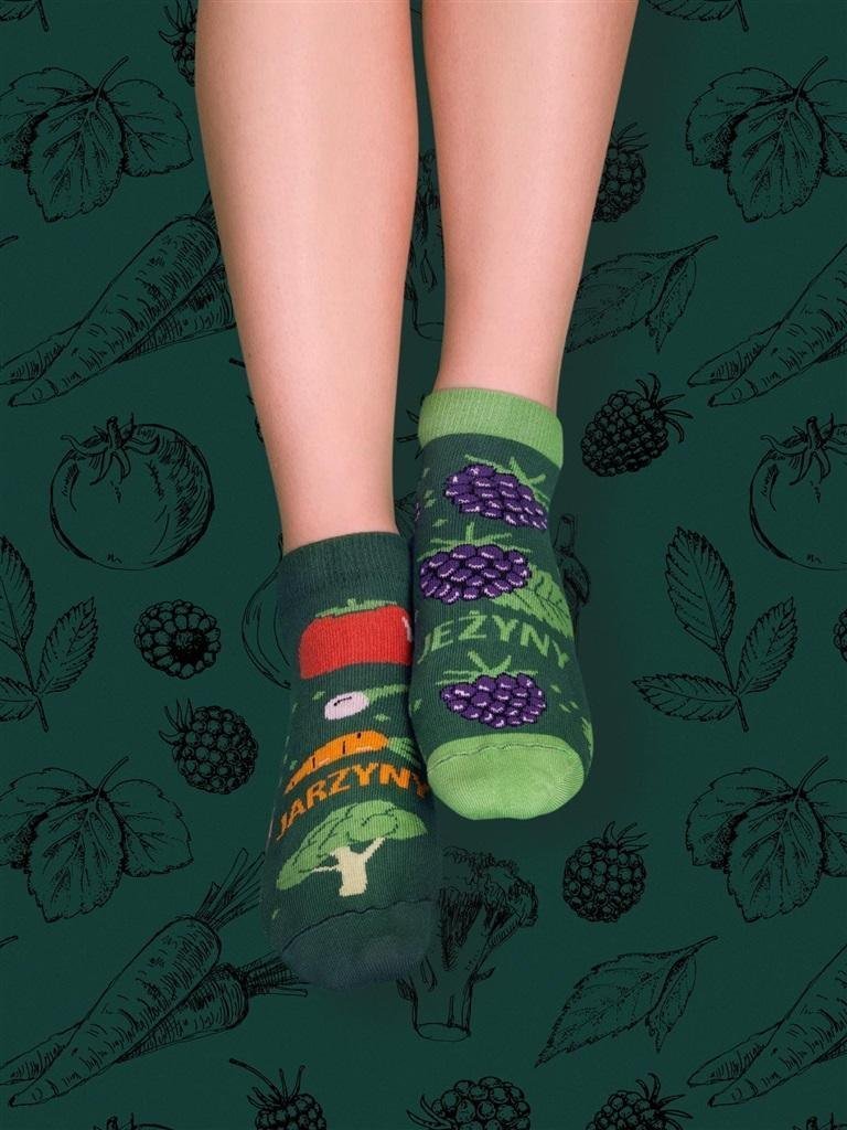 Nadwyraz.com Skarpety stopki Jarzyny/Jeżyny 35-38