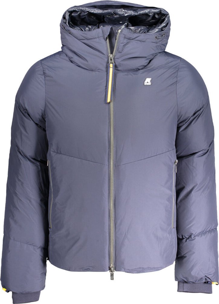 Kurtka męska K-WAY NIEBIESKA KURTKA PUCHOWA MĘSKA K-WAY M