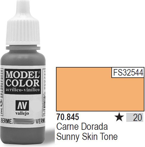 Vallejo Farba Nr20 Sunny Skin Tone 17ml - 70845