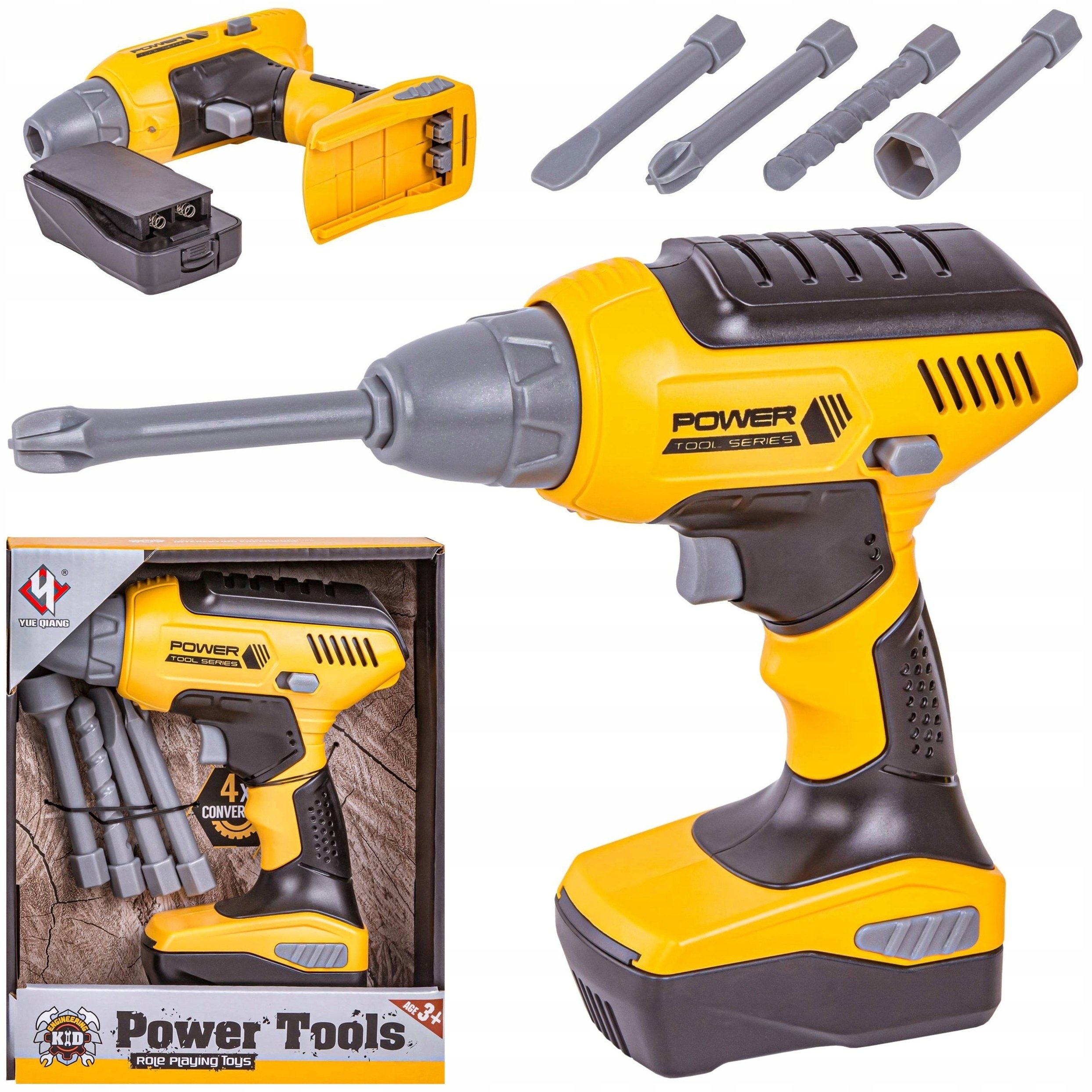 Wiertarka ze światłem i dźwiękiem