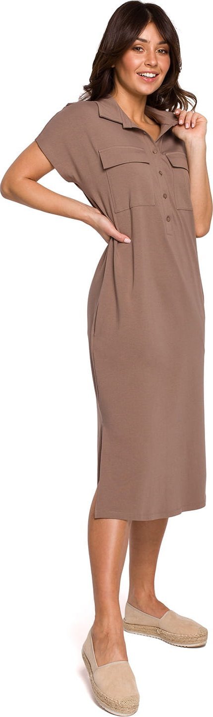 BeWear Sukienka Model B222 Cacao