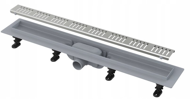 Shower channel ALCA APZ10-750, with NP grating, 60 x 750 x 75 mm