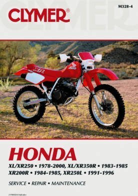Clymer Honda Xl/Xr250 1978-2000