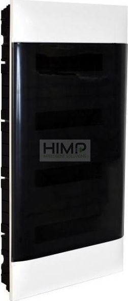 Legrand Rozdzielnica modułowa podtynkowa PRACTIBOX S 4x12 drzwi przezroczyste 135374