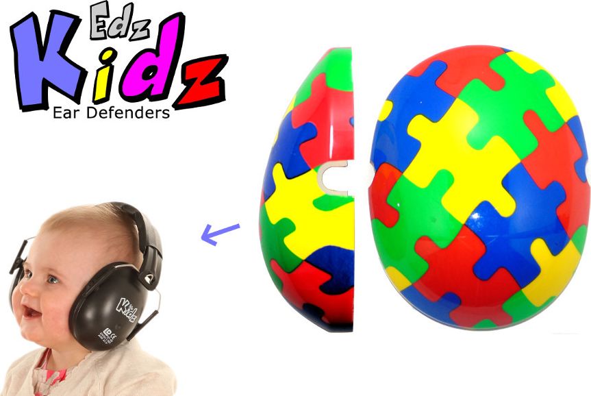 Edz Kidz Wymienne nakładki na słuchawki ochronne, Edz Kidz uniwersalny