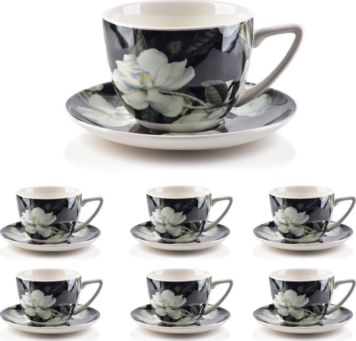 Mondex Komplet 6 filiżanek Ayla Vanille 250ml