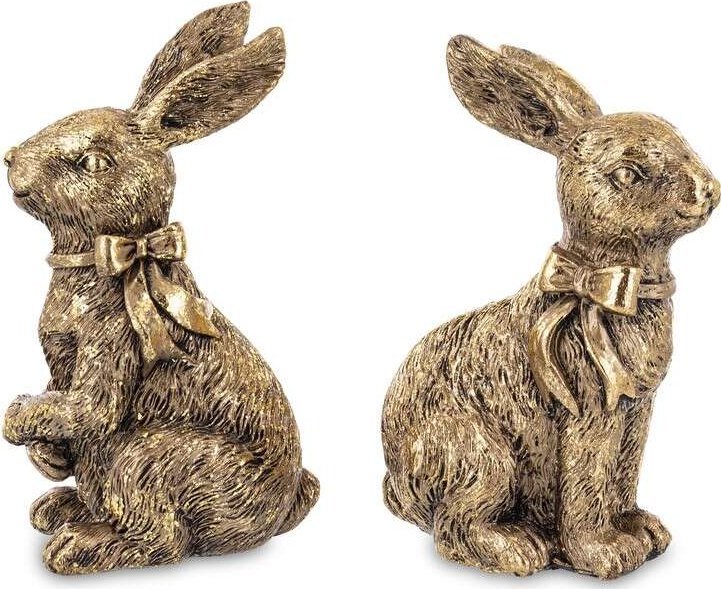 Art-Pol Figurka Królik Dekoracja Świąteczna Wielkanocna