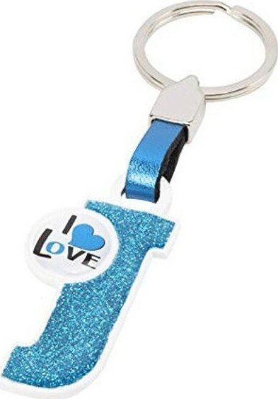 Breloczek BigBuy Car Brelok Litera J - Różowy