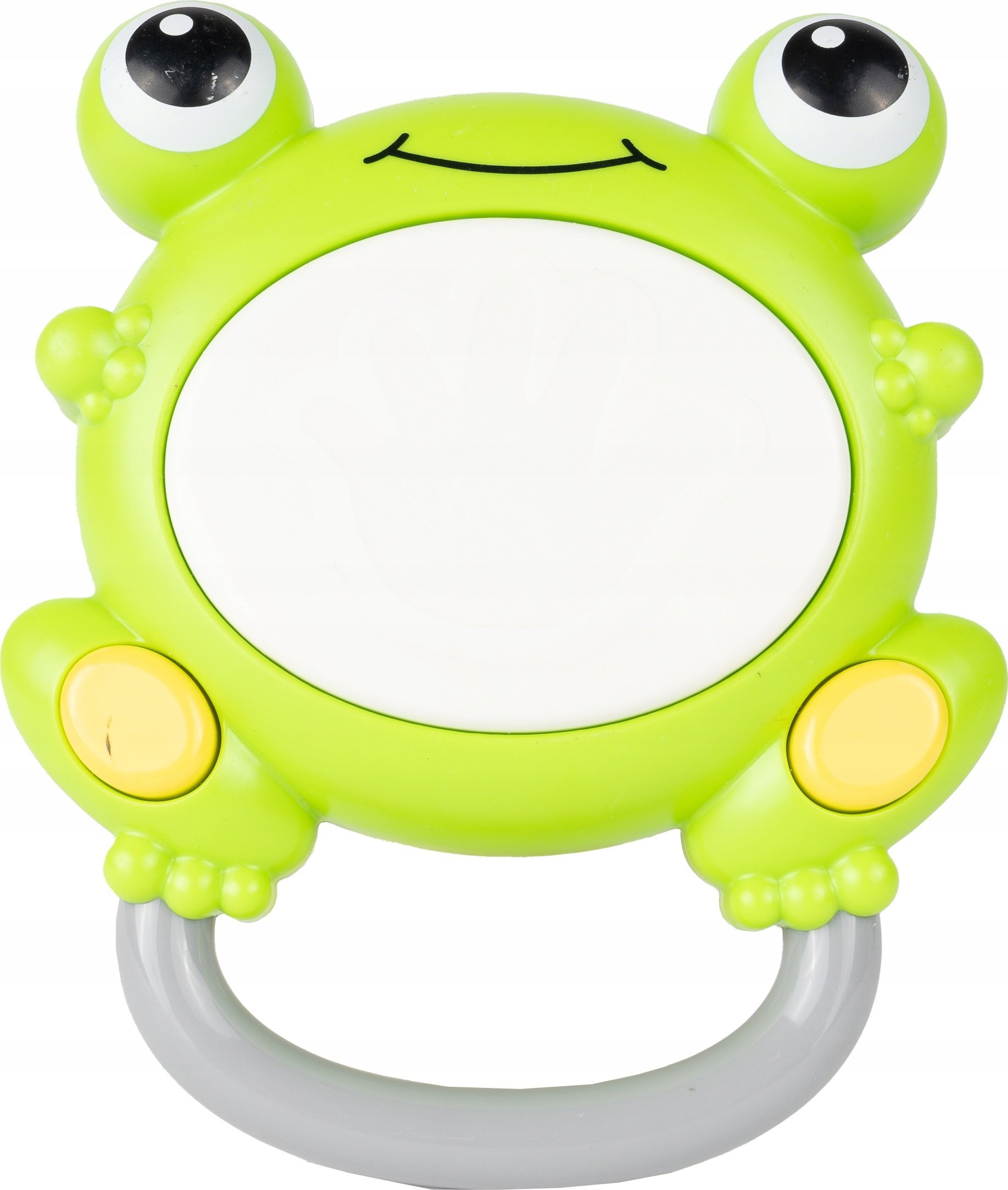 MalPlay Bębenek Żabka Interaktywna Grzechotka