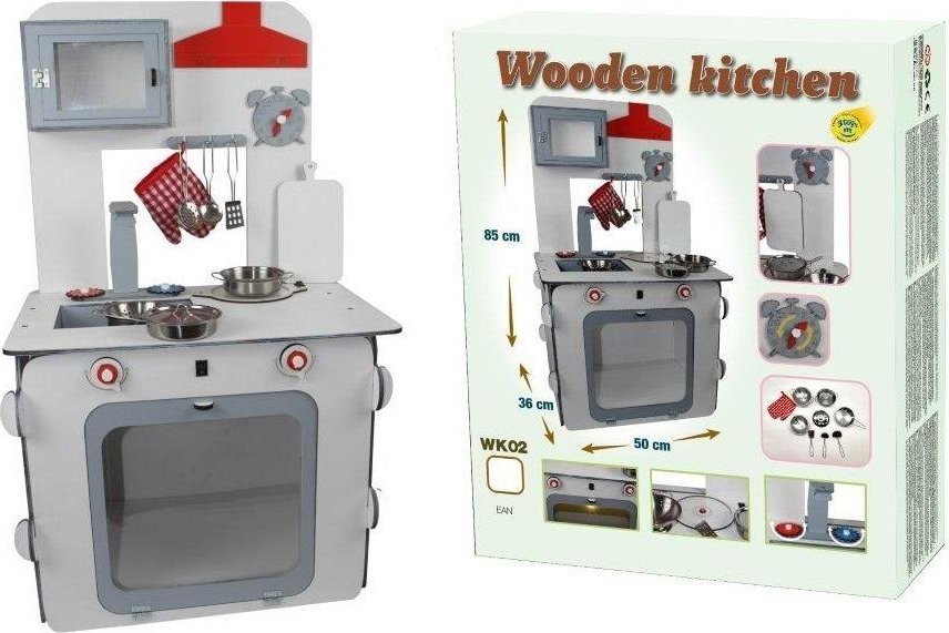 Kuchnia drewniana biała