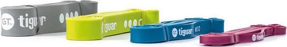 Tiguar Pasy treningowe GT różne poziomy oporu w zestawie wielokolorowy 4 szt.