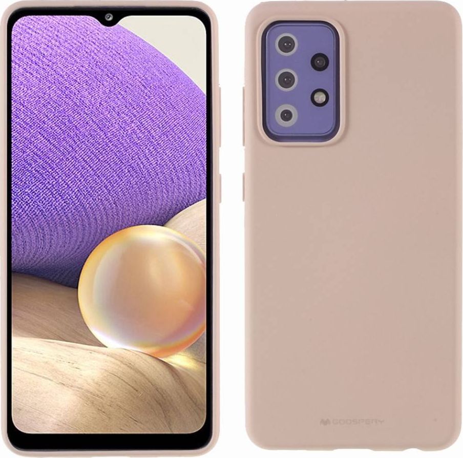 Etui SAMSUNG GALAXY A72 5G Soft Jelly Case piaskowe