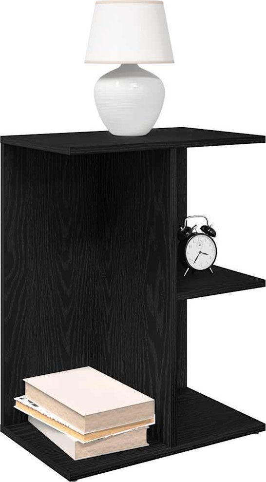 vidaXL vidaXL Stoliki nocne, 2 szt., czarne, 46,5x29x61 cm