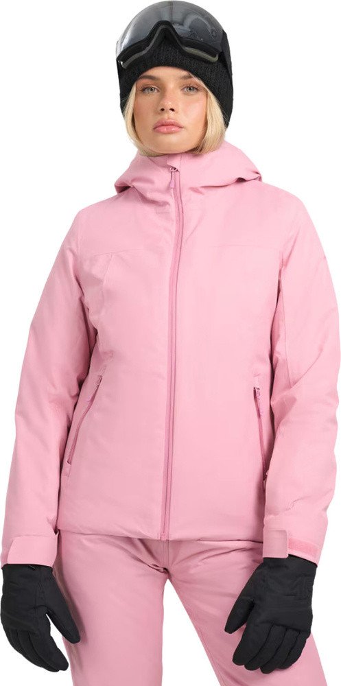 Kurtka narciarska damska 4F F0954 różowa 4FWAW25TTJAF0954 54S XL