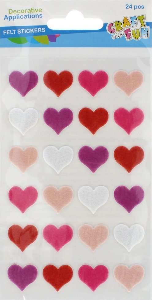 Craft with Fun OZDOBA DEK FILC SERCA SPRZYL CF PBH 24/288