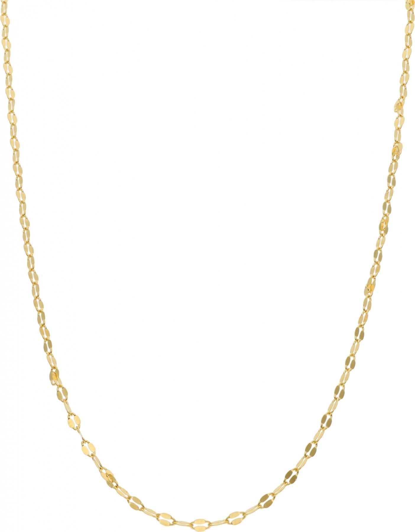 Rosanto Ozdobny złoty łańcuszek ankier 40 cm