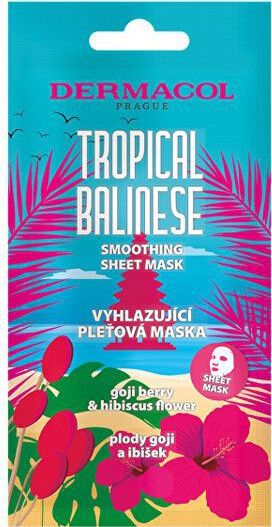 Dermacol Dermacol Tropical Balinese Smoothing Maseczka do twarzy 1szt