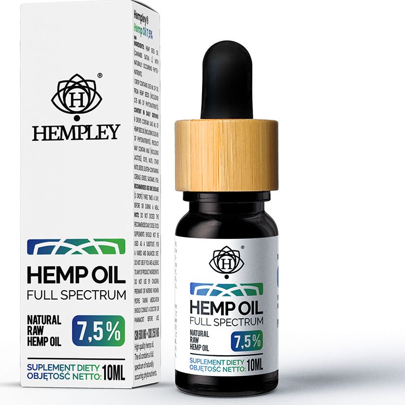 Hempley Olejek CBN 5% + CBD 2,5% 750mg Hempley