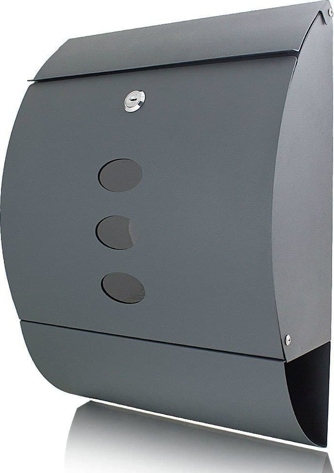 Bituxx SKRZYNKA POCZTOWA NA LISTY GAZETY LAKIEROWANA PROSZKOWO