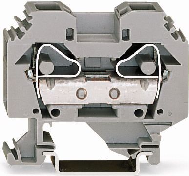 Wago Złączka szynowa 2-przewodowa 16mm2 szara (283-101)
