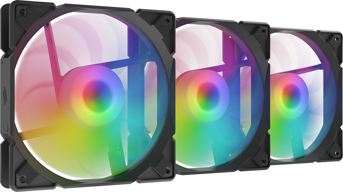 Wentylator SilentiumPC Stella HP ARGB 120 PWM 3-pack (SPC285)