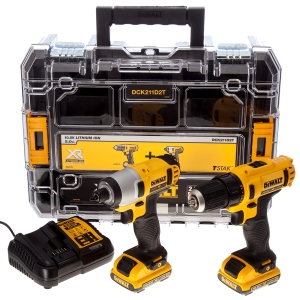 Zestaw elektronarzędzi Dewalt 6-elementowy (DCK211D2T-QW)