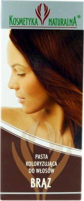 ELD (KOSMETYKA NATURALNA) Pasta koloryzująca do włosów - brąz 65g ELD