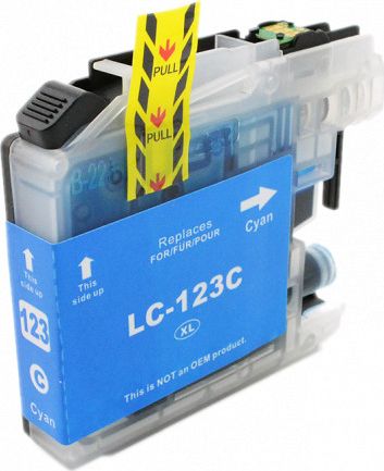 Tusz Brother 1x Tusz Do Brother LC-123 10ml Cyan