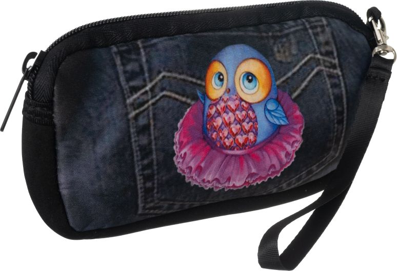 Piórnik Loren Kolorowy piórnik młodzieżowy portmonetka LOREN 529-12