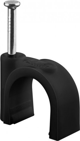 Organizer Goobay Obejma kablowa TechdatGeneralDiameterMET] mm, czarny - średnica 14 mm