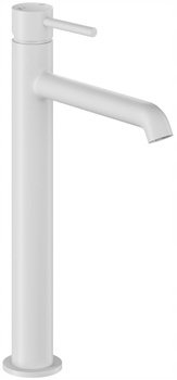 5032-632-44 / KFA / MOZA / BATERIA MINI UMYWALKOWA STOJĄCA NABLATOWA, WHITE MAT + CLICK CLACK