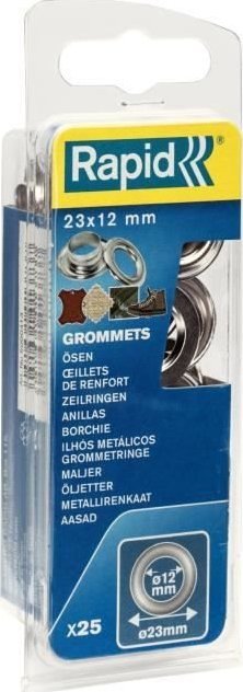 Rapid Eyelets 12*23 mm + devices 25 pcs.