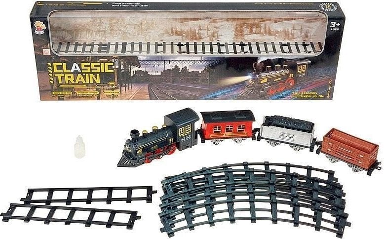 Kolejka na baterie z torami