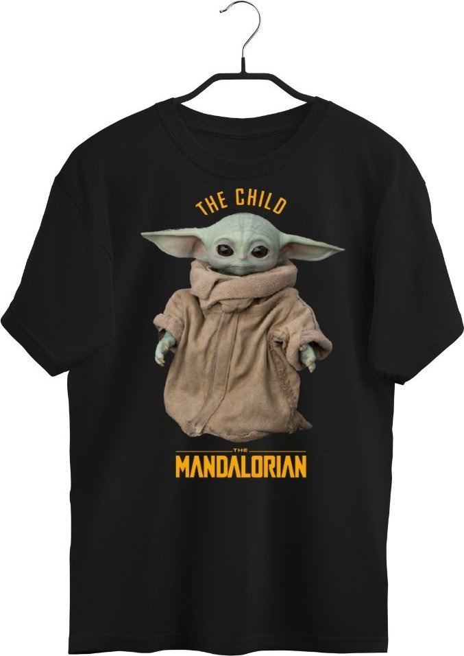Disney Koszulka Yody Mandalorian: T-shirt dla fanów Gwiezdnych Wojen Star Wars XXL