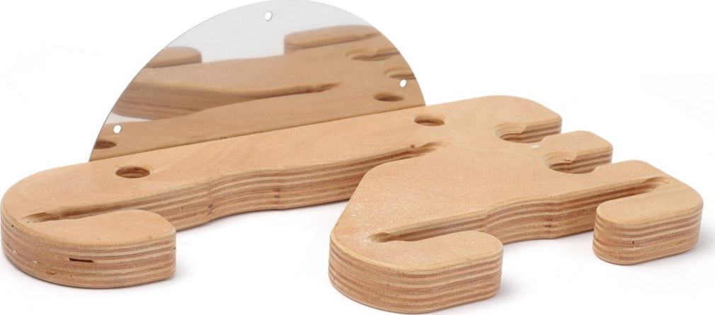 LILLY CODROIPO Wieszak drewniany na łopaty i szczotki do pizzy na 4 miejsca ścienny Lilly Codroipo Hendi 617755