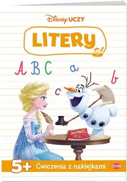 Ameet Disney uczy kraina lodu Ćwiczenia z naklejkami Litery UDN-9303