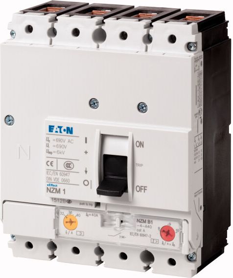 Eaton Wyłącznik mocy 100A 4P 25kA NZMB1-4-A100 (265807)