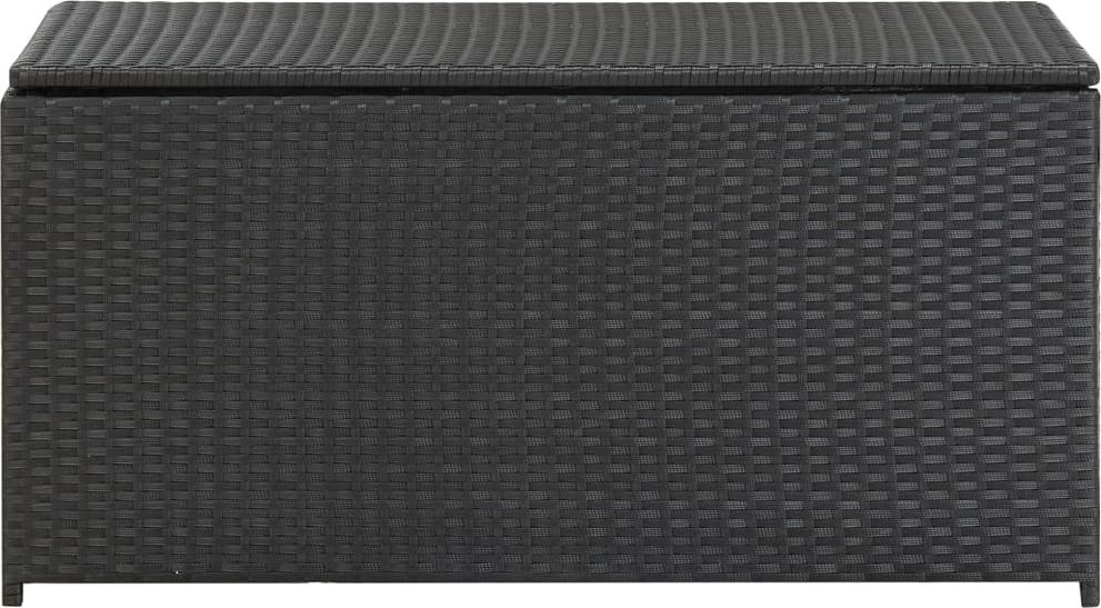 Skrzynia ogrodowa vidaXL 100x50x50 cm Czarny