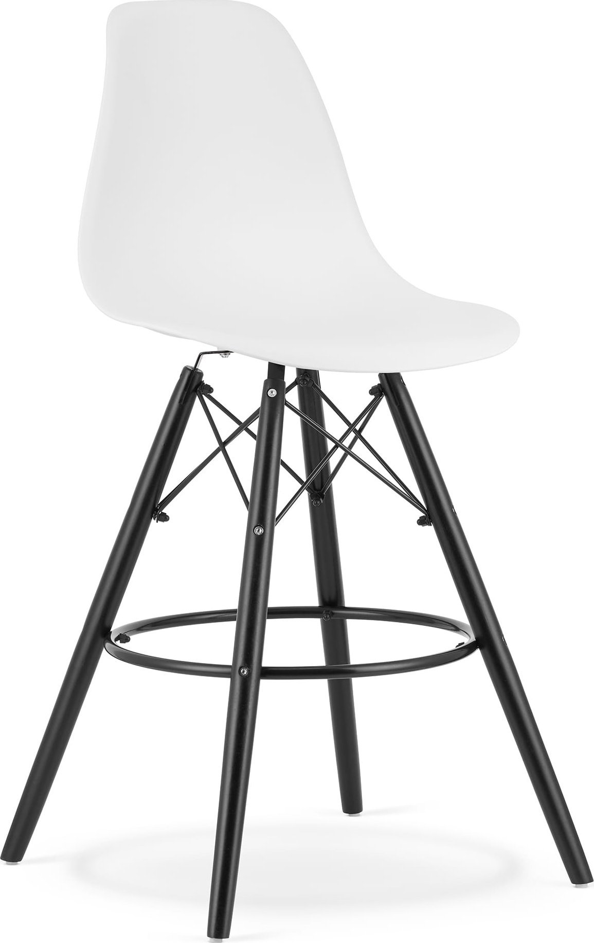 Leobert Hoker LAMAL biały / nogi czarne