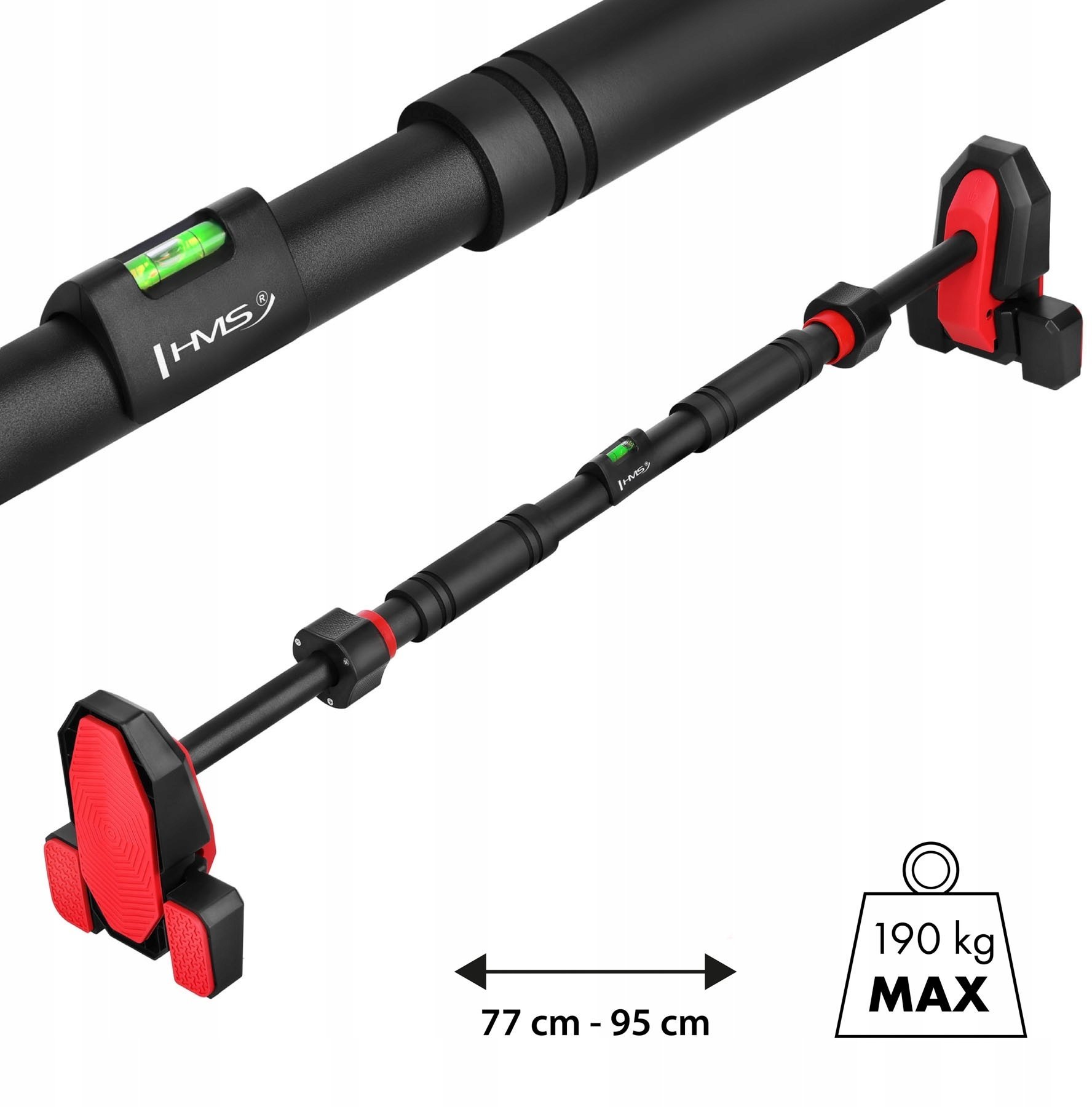 DD300 DRĄŻEK ROZPOROWY DO PODCIĄGANIA Z POTRÓJNYM WSPARCIEM HMS