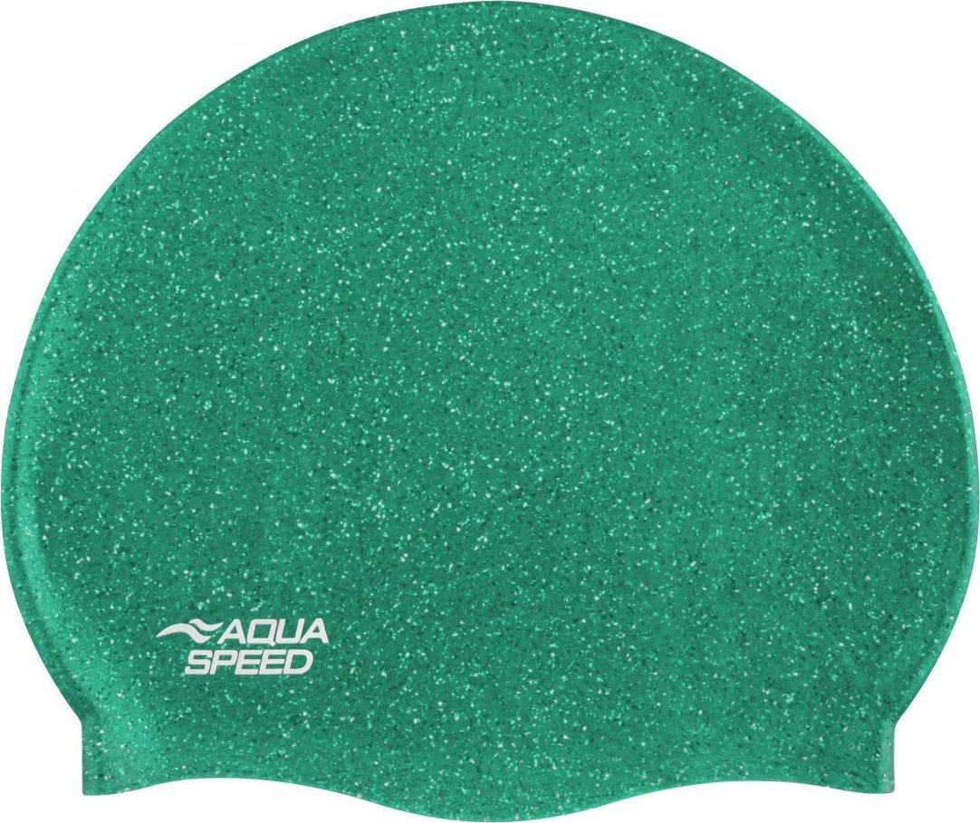 Aqua-Speed Czepek pływacki Aqua Speed Reco Dark Green