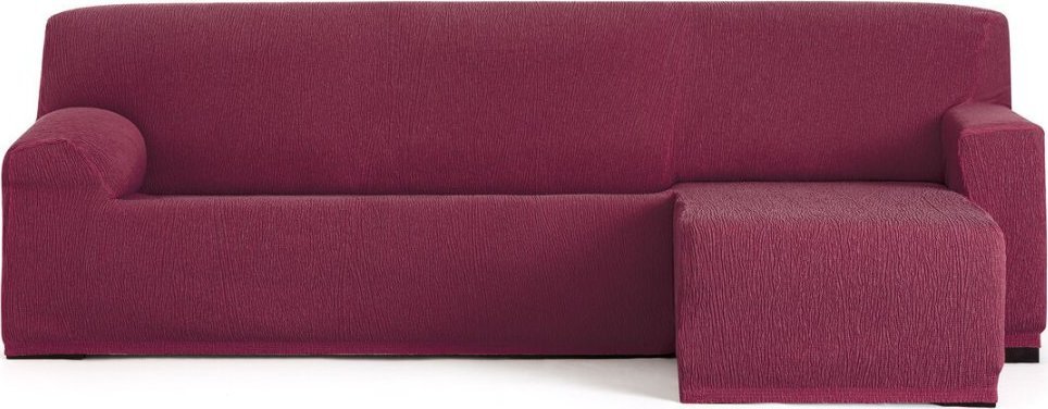 Eysa Confeccion Pokrowiec na lewy szezlong z krótkim ramieniem Eysa TROYA Bordeaux 170 x 110 x 310 cm