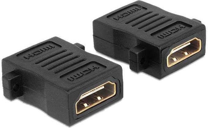 Adapter AV Delock HDMI - HDMI czarny (65509)