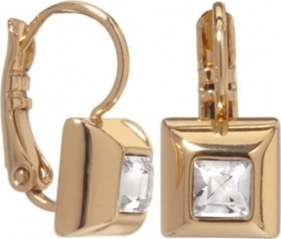 Colibra Kolczyki kryształ w kwadracie (P11877AU)