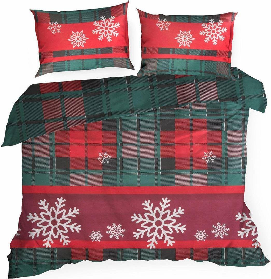 Eurofirany Komplet pościel bawełnianej SANTA1 220x200 + 2szt 70x80 cm