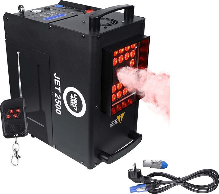 LIGHT4ME LIGHT4ME JET 2500 wytwornica dymu pionowego LED + pilot