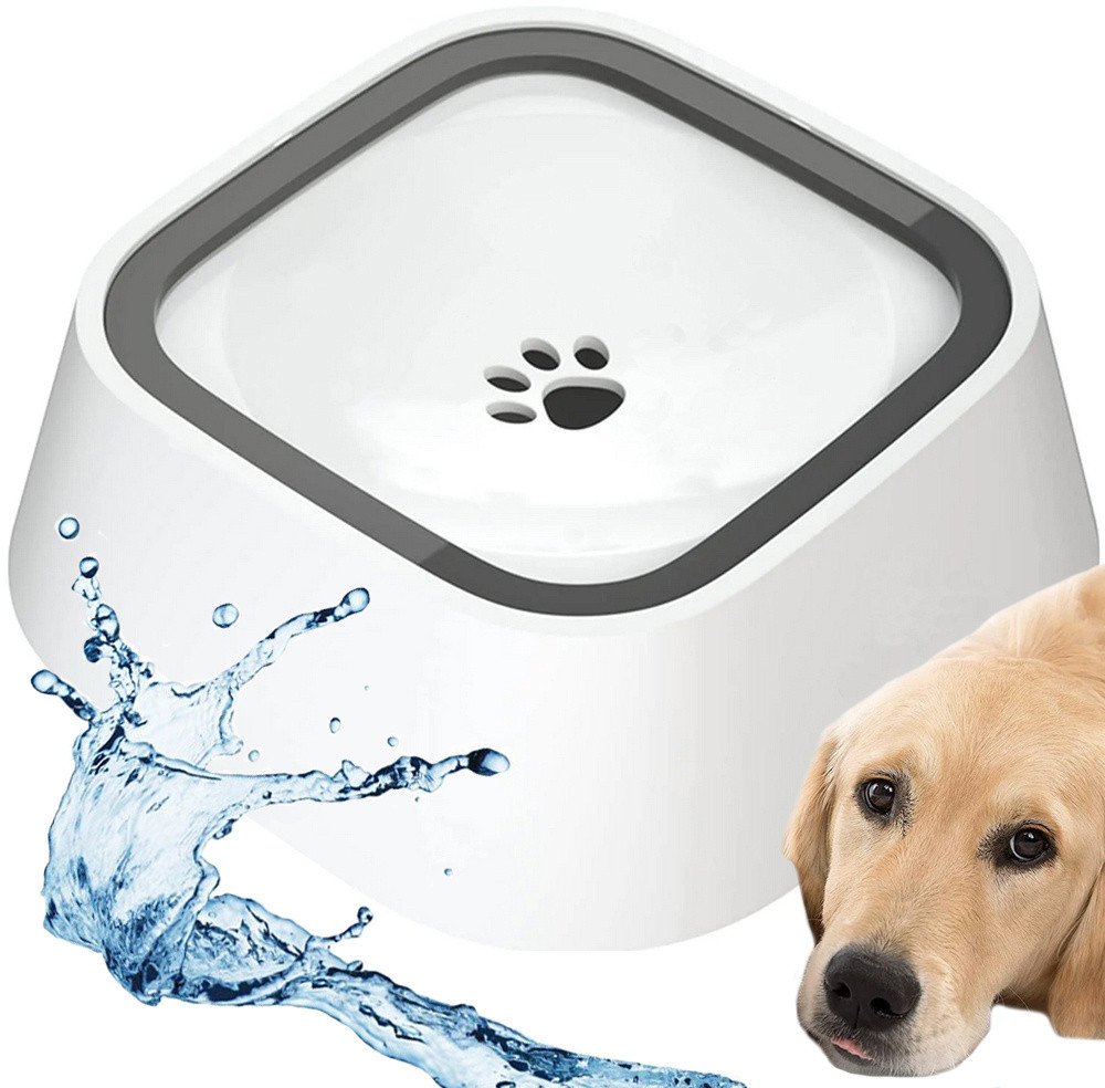 Miska na wodę pływająca dla psa i kota niechlapiąca 1l spowolniająca poidło