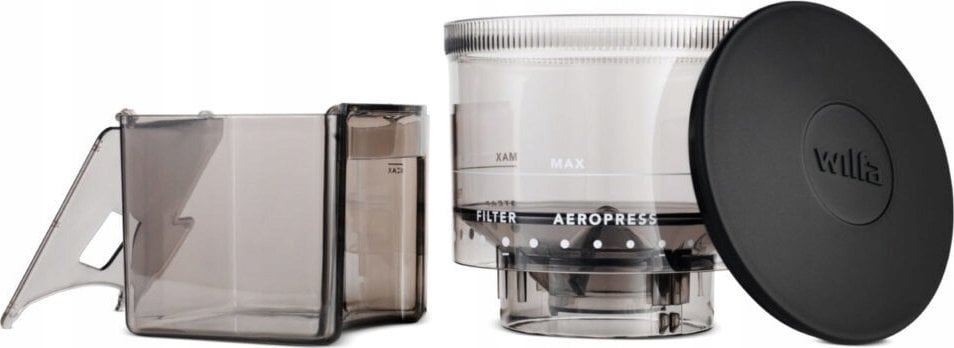 Wilfa - Pojemnik na ziarno i zmieloną kawę do młynka