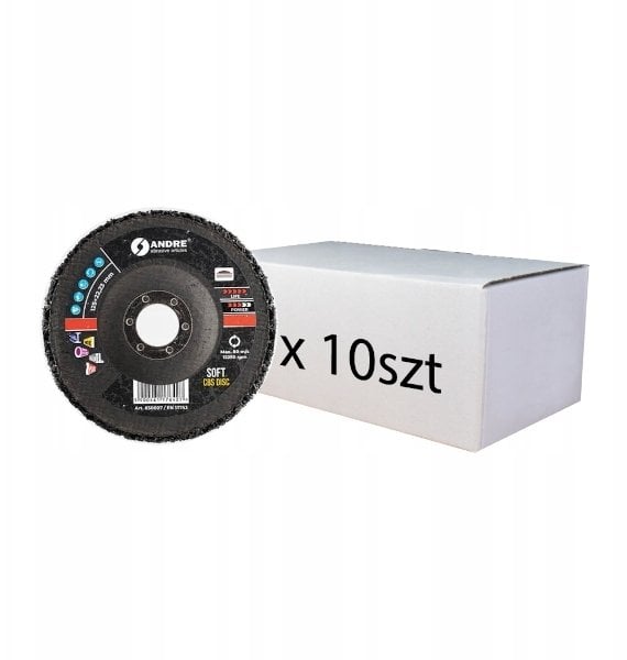 ANDRE KRĄŻEK SZLIFIERSKI CBS 125mm HARD - RED