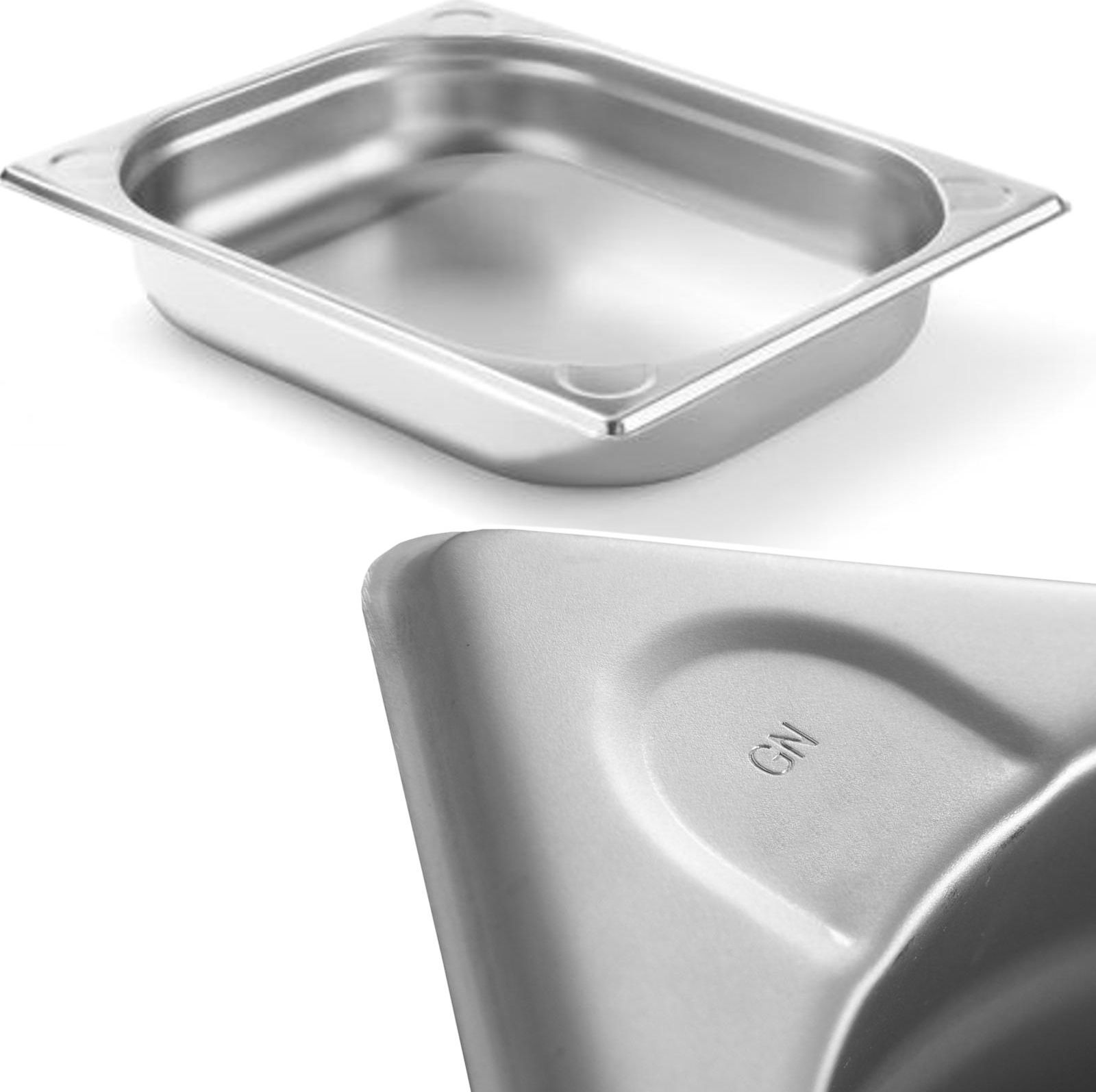 Hendi Pojemnik GN 1/2 stalowy Kitchen Line wys. 65 mm - Hendi 806326 Pojemnik GN 1/2 stalowy Kitchen Line wys. 65 mm - Hendi 806326